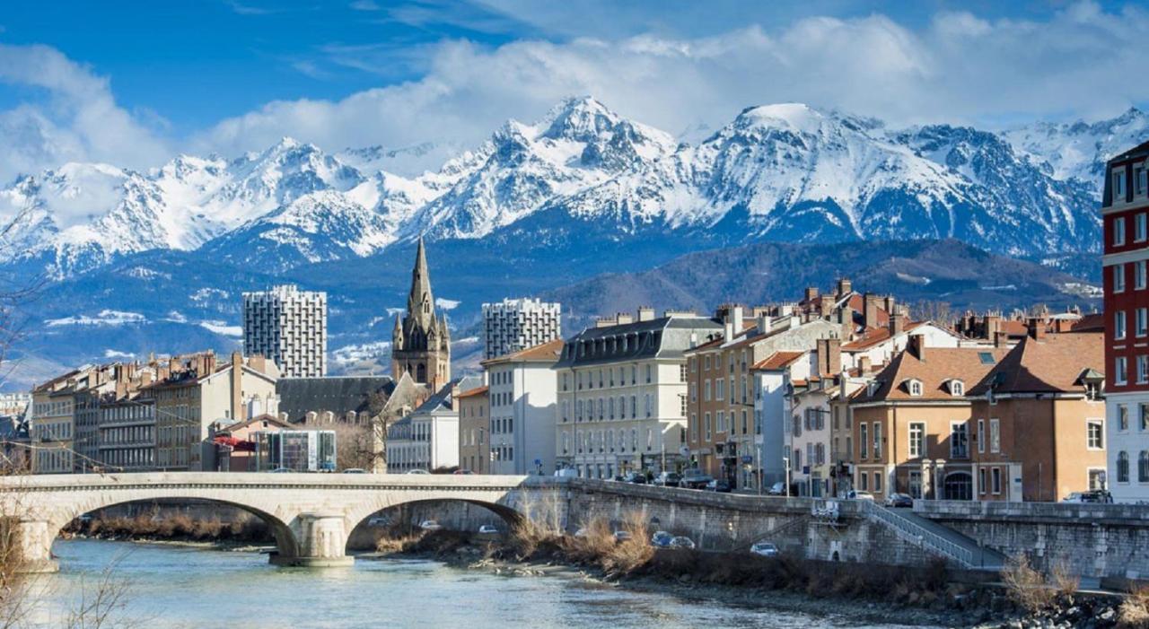 La Mezzanine - Grenoble Centre Gare - Appartement Et Parking エクステリア 写真
